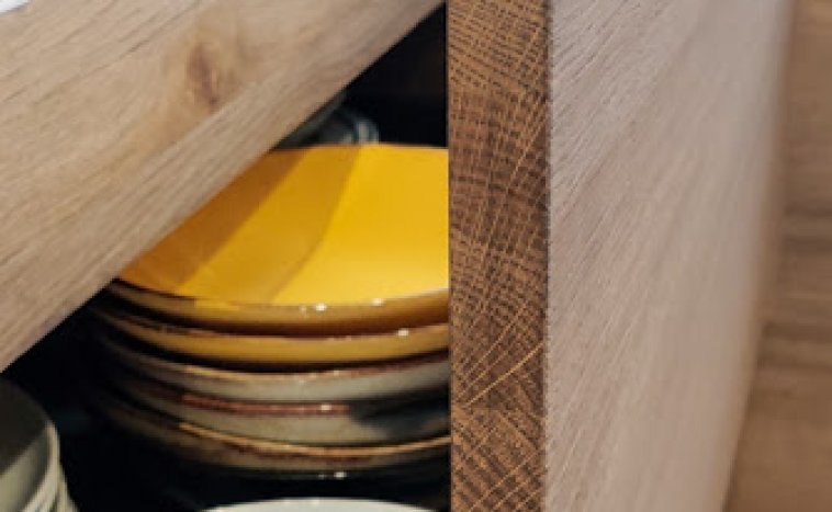 Fronty drewniane w kuchni